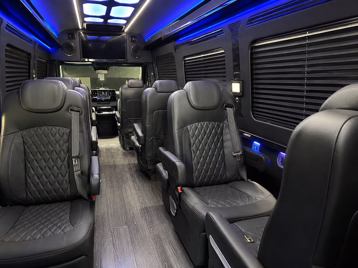 12 passenger sprinter van inside