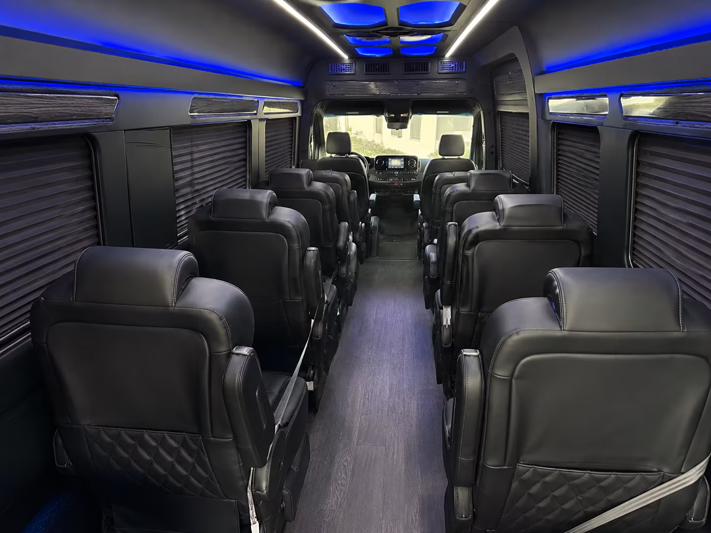 15 passenger sprinter van inside