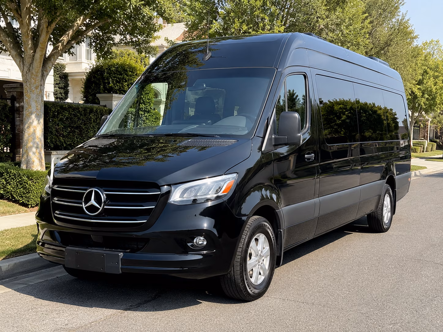 daily employee commuter shuttle sprinter vans on west covina s busiest corridors