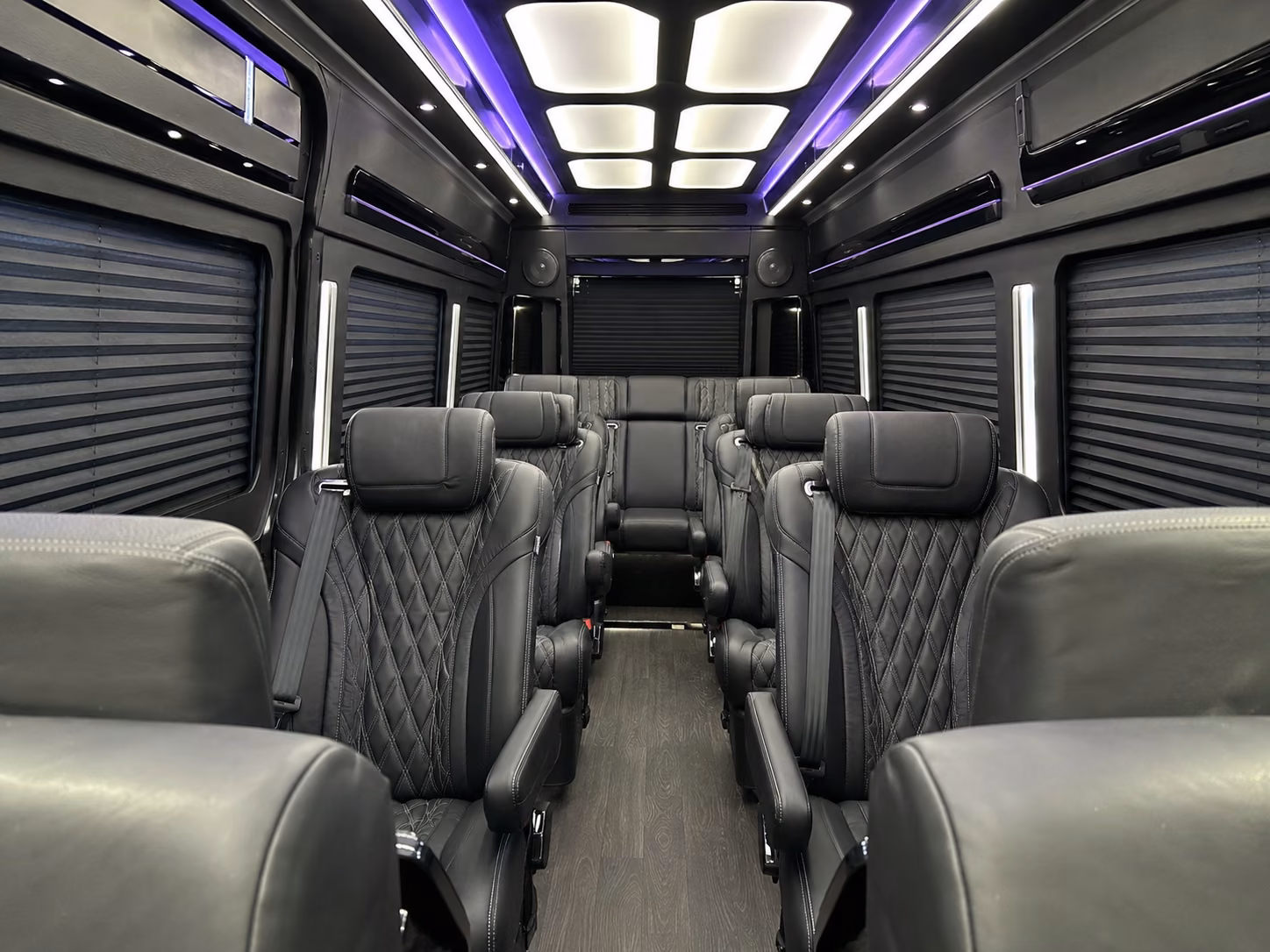 shift change sprinter van transportation for any hour west covina operations