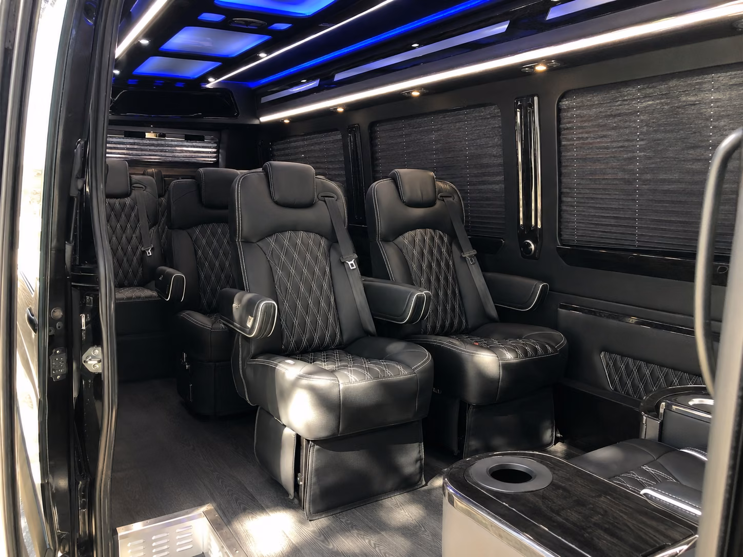west covina 10 passenger sprinter van interior