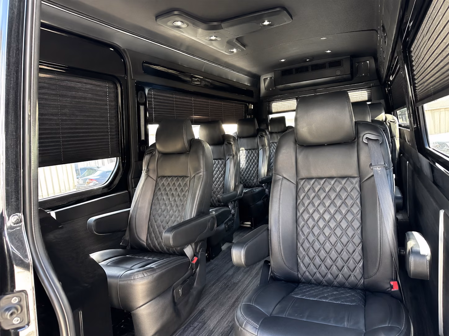 west covina 8 passenger sprinter van interior