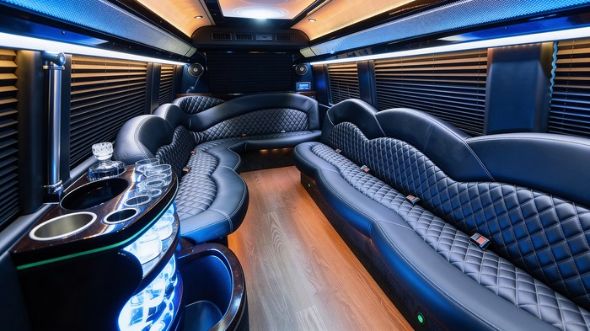 west covina sprinter limousine interior